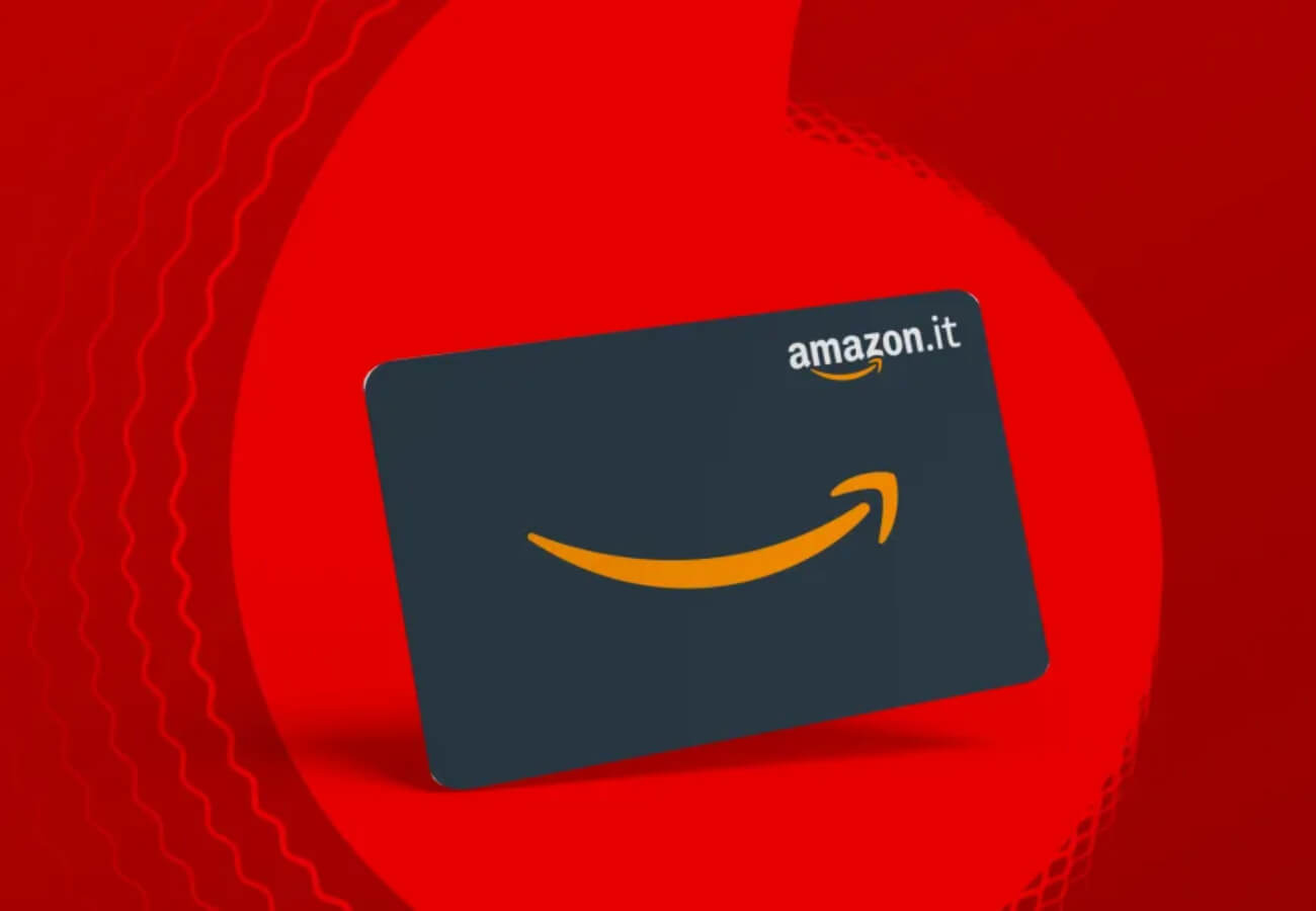 Promo Vodafone: attiva la Rete Fissa, ricevi un buono Amazon da 100€